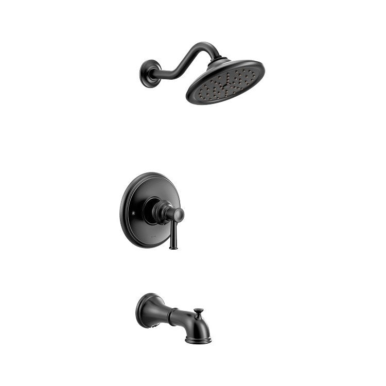 Tub and Shower Trim Belfield M-Core 3-Series Eco-Performance 1 Lever Matte Black ADA Slip Fit Diverter - Image 1