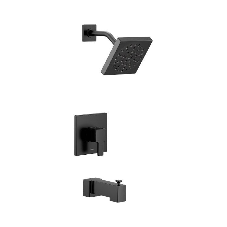 Tub and Shower Trim 90 Degree M-Core 2-Series Eco-Performance 1 Lever Matte Black WaterSense ADA Slip Fit Diverter - Image 1