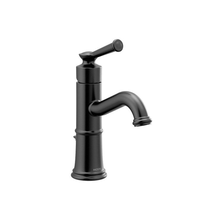 Lavatory Faucet Belfield 1 Lever ADA WaterSense Matte Black 1.2 Gallons per Minute - Image 1
