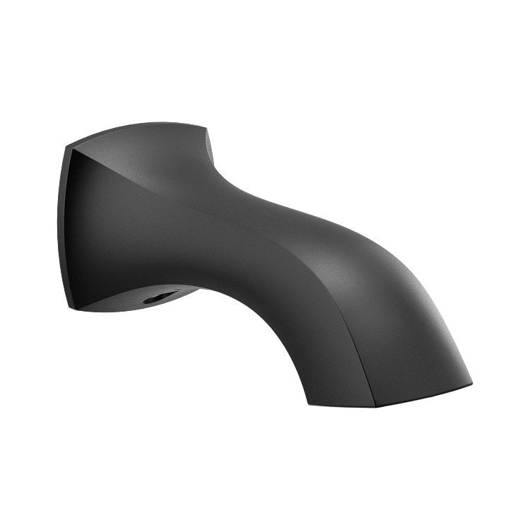 Tub Spout Voss Non-Diverter Matte Black 7-15/16 Inch Metal - Image 1