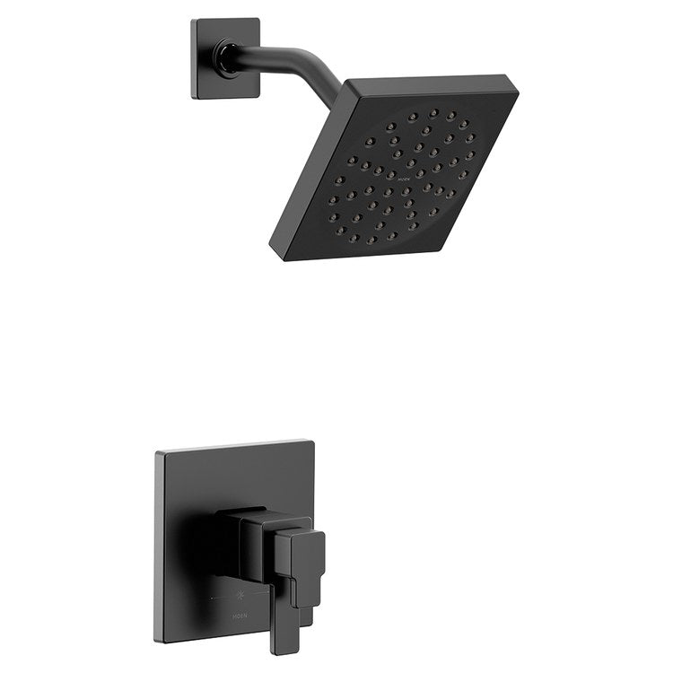 Shower Trim 90 Degree M-Core 2-Series Matte Black 1.75 Gallons per Minute - Image 1