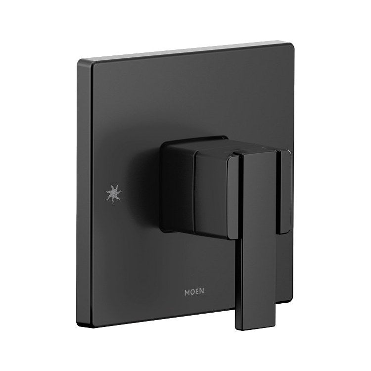 Pressure Balance Valve Trim 90 Degree M-Core 3-Series 1 Lever Matte Black ADA - Image 1