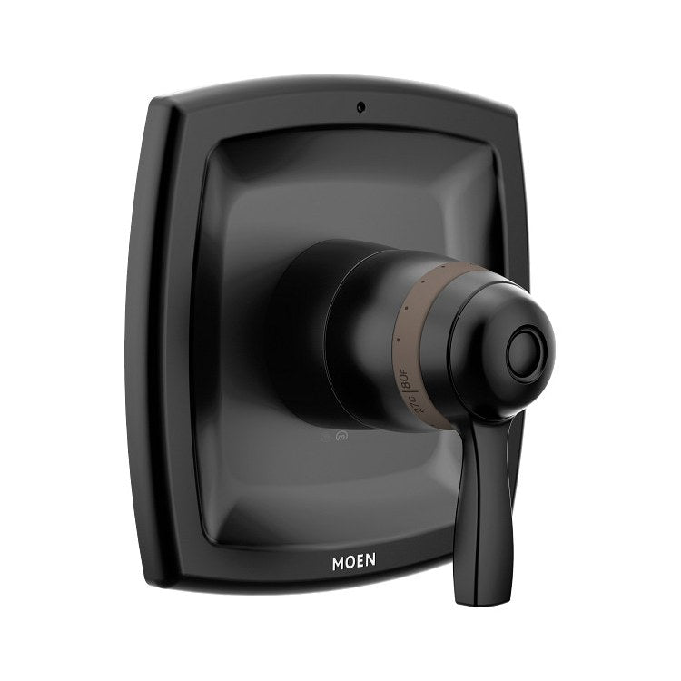 Thermostatic Trim Voss 1 Lever Matte Black ADA for S3371 Valve - Image 1