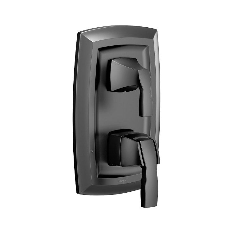 Transfer Valve Trim Voss M-Core 3-Series with Integrated Diverter 2 Lever Matte Black ADA - Image 1