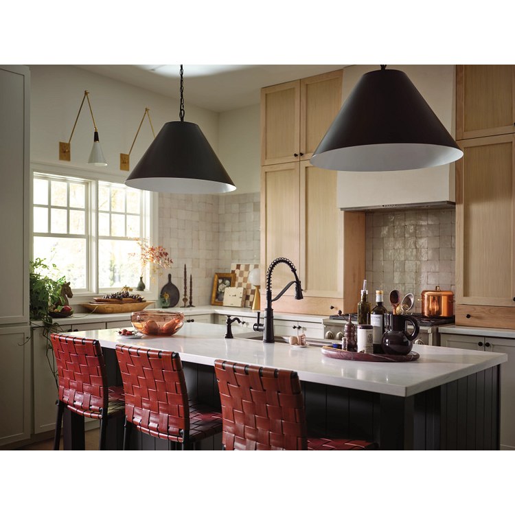 Kitchen Faucet Belfield 1 Lever ADA Matte Black 1.5 Gallons per Minute - Image 3