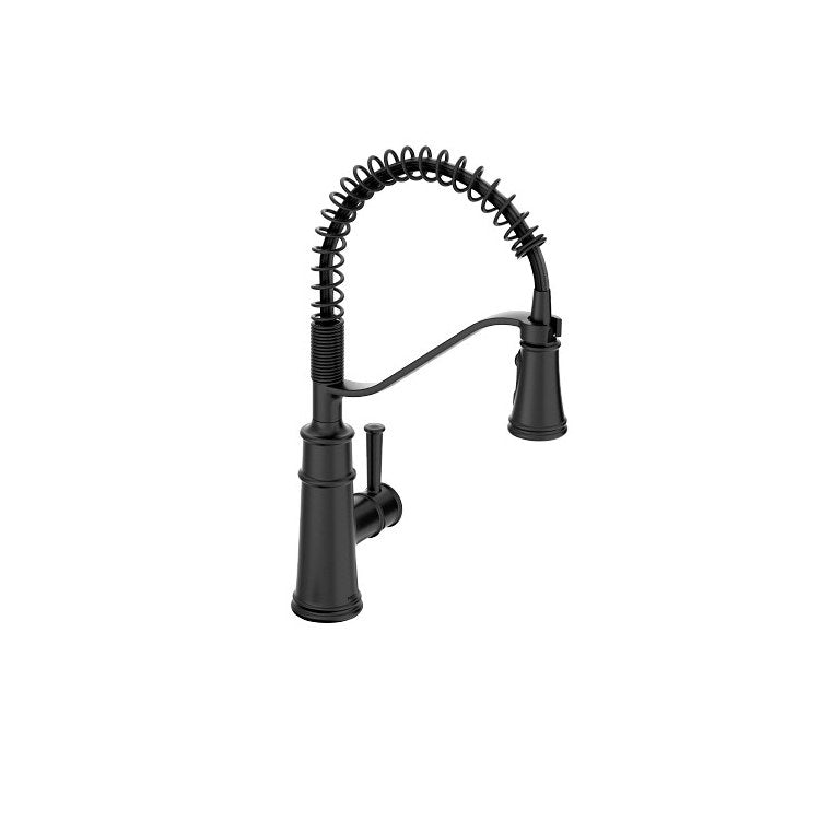 Kitchen Faucet Belfield 1 Lever ADA Matte Black 1.5 Gallons per Minute - Image 1