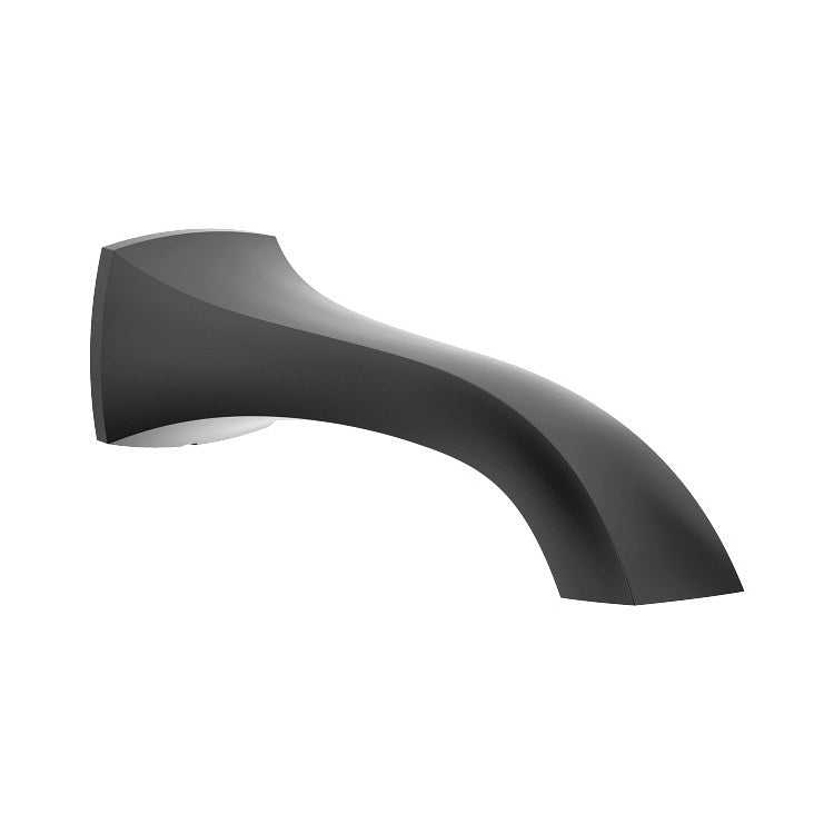 Tub Spout Voss Non-Diverter Matte Black 10 Inch Metal - Image 1