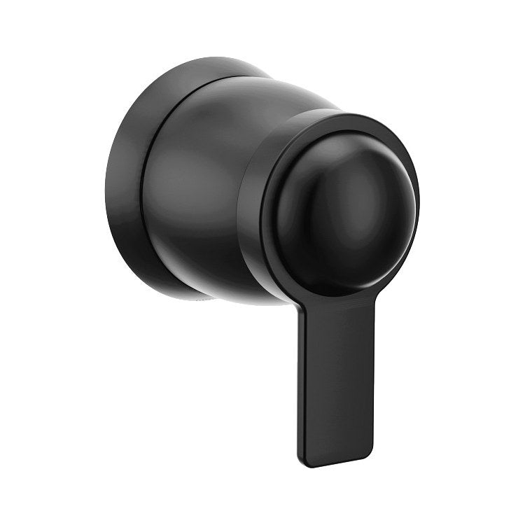 Volume Control Trim 90 Degree 1 Lever Matte Black ADA - Image 1