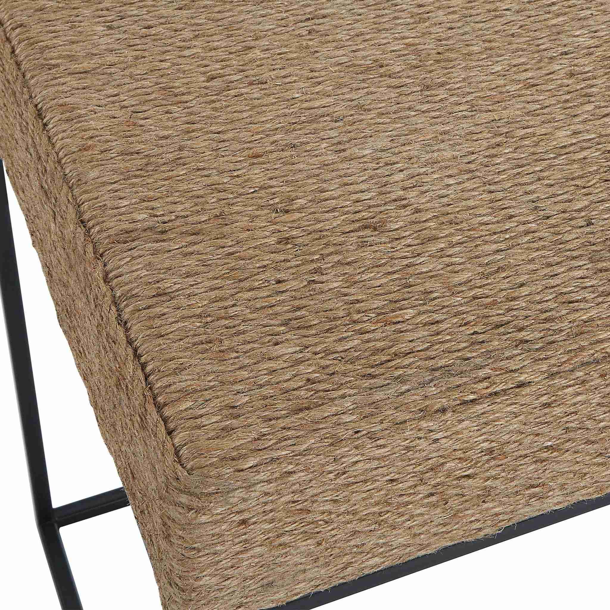 Laramie - Rustic Rope Accent Table - Image 3