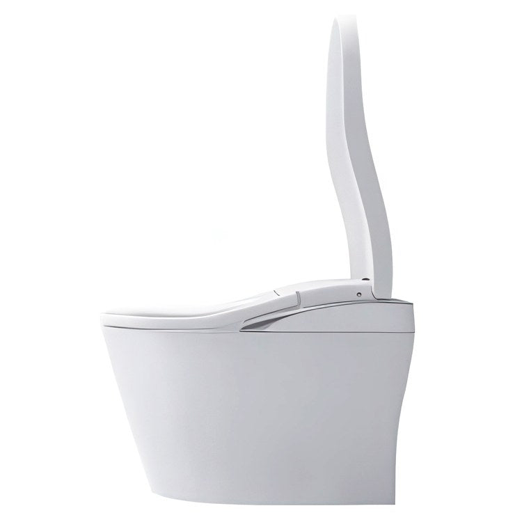 Toilet Neorest LS 1 Piece Bowl Unit Cotton Elongated WaterSense/CALGreen ADA 0.8/1.0 Gallons per Flush Auto - Image 2