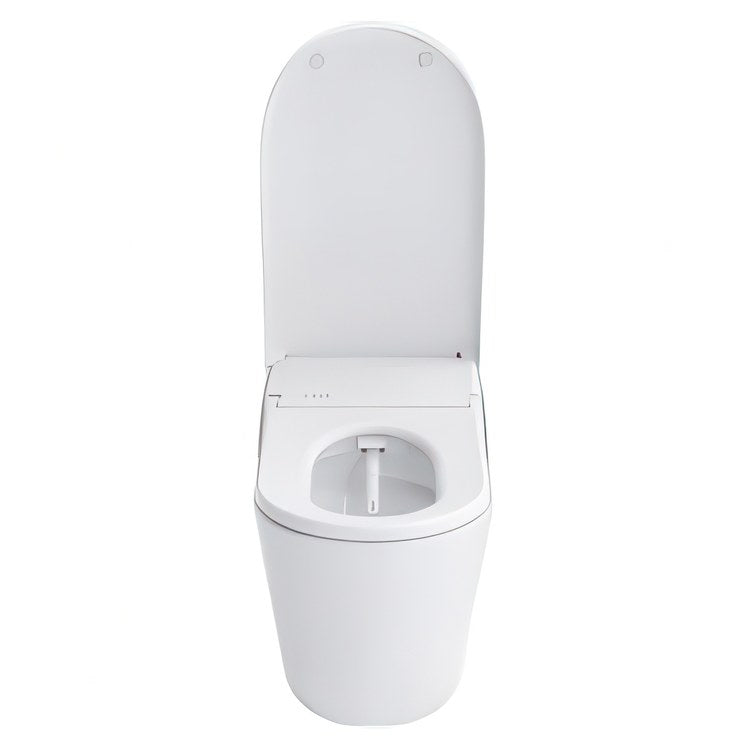 Toilet Neorest LS 1 Piece Bowl Unit Cotton Elongated WaterSense/CALGreen ADA 0.8/1.0 Gallons per Flush Auto - Image 3