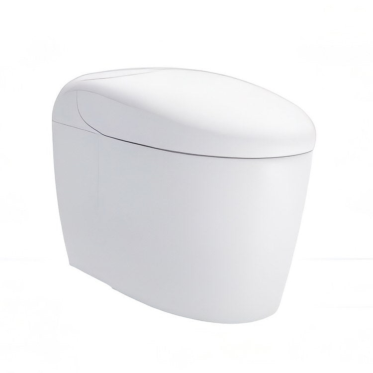 Toilet Neorest AS/RS 1 Piece Bowl Unit Cotton Elongated WaterSense/CALGreen ADA 0.8/1.0 Gallons per Flush Auto