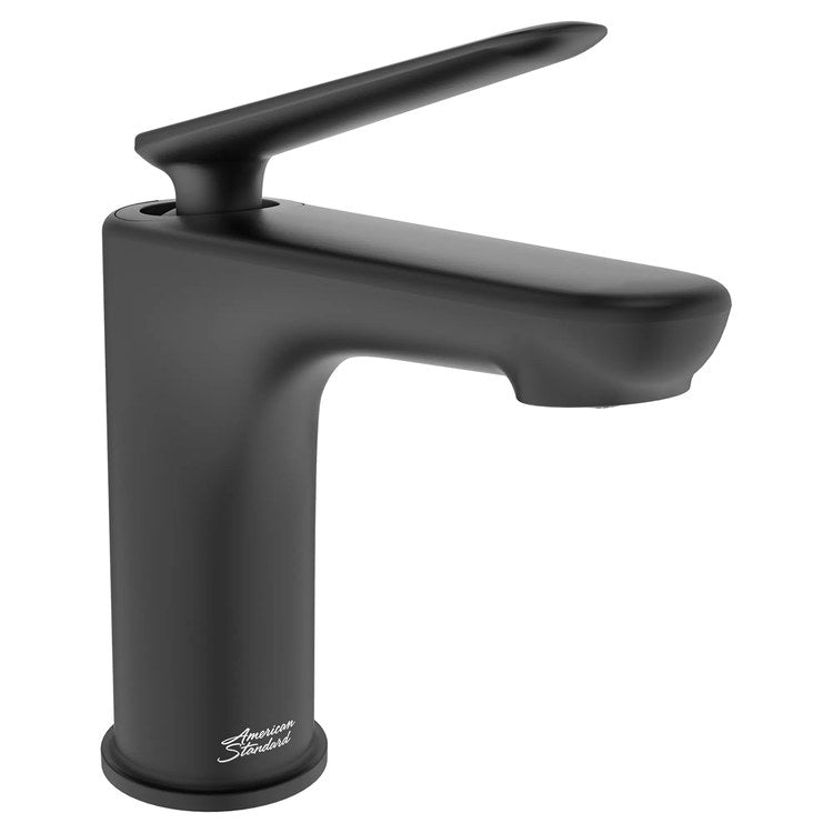 Lavatory Faucet Studio S 1 Lever ADA CALGreen/WaterSense/CEC Matte Black 1.2 Gallons per Minute Push Pop-Up Drain 1 Hole - Image 1