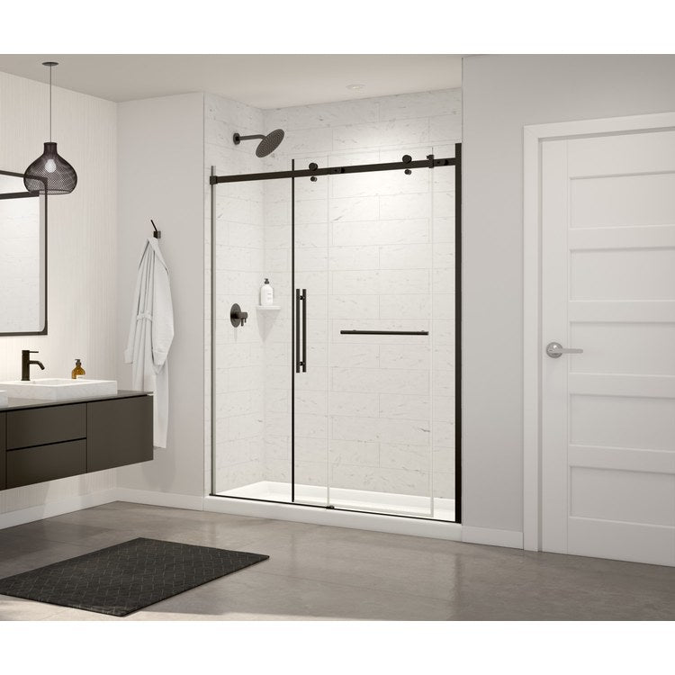 Shower Wall Kit Modern Subway Tile Glue Up 36 x 62 x 96 Inch Carrara Swanstone - Image 3