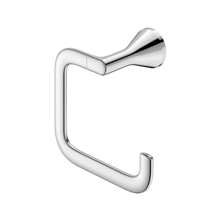 Towel Ring Aspirations Chrome Metal 3-3/4 Inch Wall Mount - Image 2