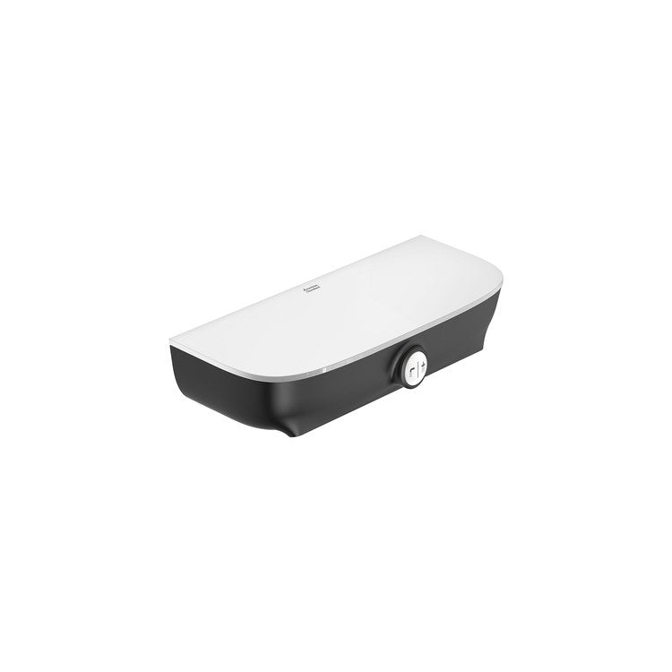 Tub Spout Aspirations Diverting Waterfall Matte Black 1.8 Gallons per Minute Metal - Image 1