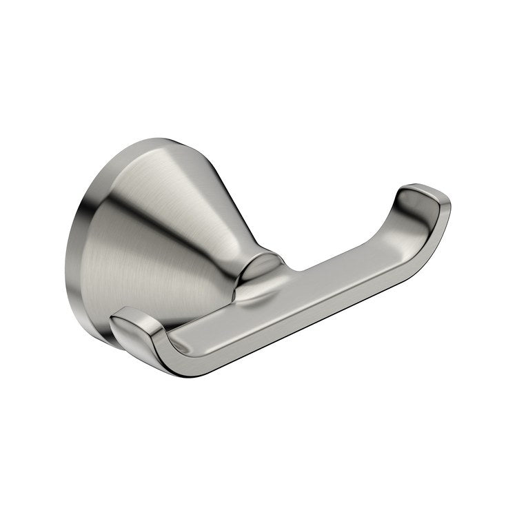 Robe Hook Aspirations Brushed Nickel 2 Inch 2-3/8 Inch Wall Mount Metal - Image 1