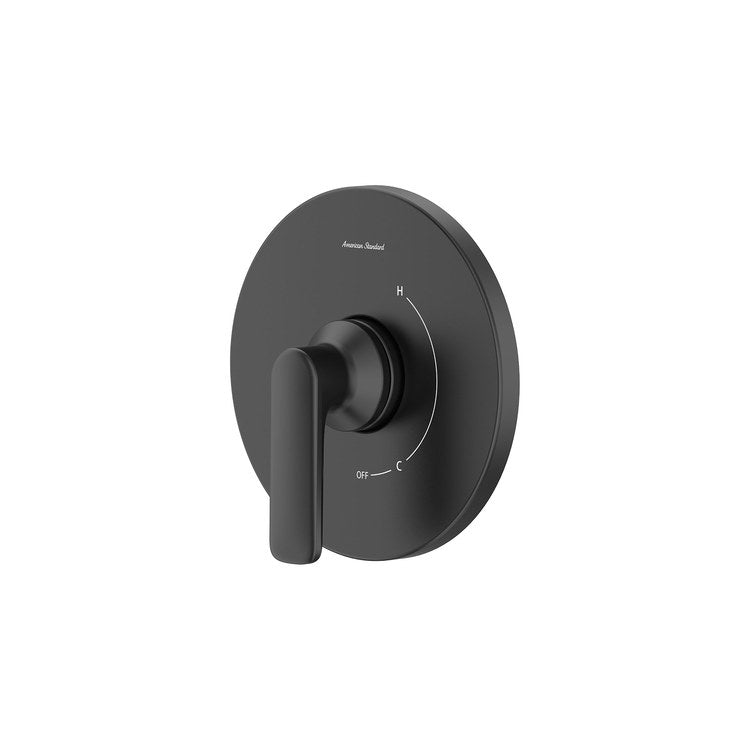 Pressure Balance Valve Trim Aspirations Dual Function 1 Lever Matte Black WaterSense ADA - Image 3