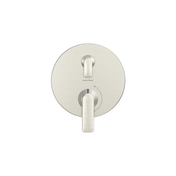 Pressure Balance Valve Trim Aspirations 2 or 3 Way 2 Lever Brushed Nickel WaterSense ADA - Image 2