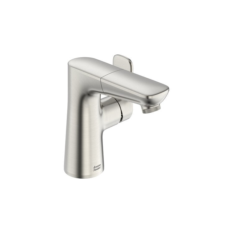Lavatory Faucet Aspirations Monoblock 1 Lever ADA CALGreen/CEC/WaterSense Brushed Nickel 1.2 Gallons per Minute 4-9/16 Inch