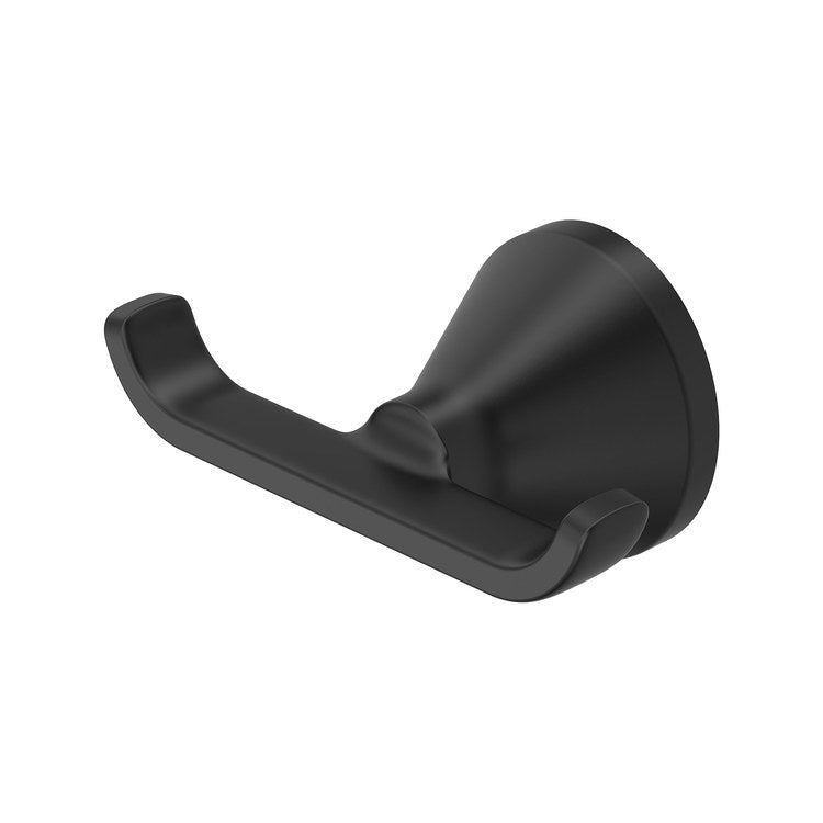 Robe Hook Aspirations Matte Black 2 Inch 2-3/8 Inch Wall Mount Metal - Image 2
