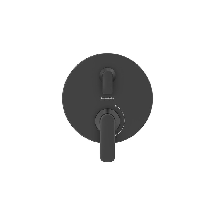 Pressure Balance Valve Trim Aspirations 2 or 3 Way 2 Lever Matte Black WaterSense ADA - Image 2