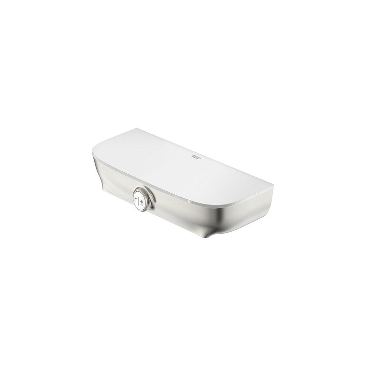 Tub Spout Aspirations Diverting Waterfall Brushed Nickel 1.8 Gallons per Minute Metal - Image 3