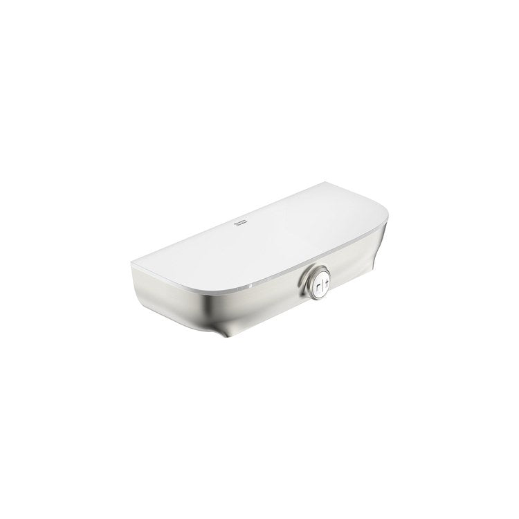 Tub Spout Aspirations Diverting Waterfall Brushed Nickel 1.8 Gallons per Minute Metal - Image 1
