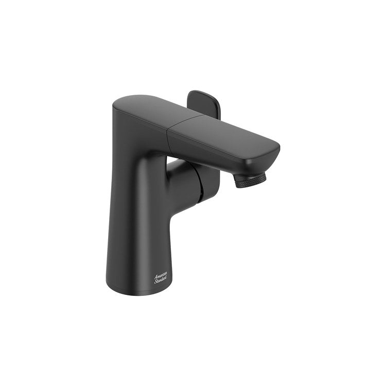 Lavatory Faucet Aspirations Monoblock 1 Lever ADA CALGreen/CEC/WaterSense Matte Black 1.2 Gallons per Minute 4-9/16 Inch - Image 1