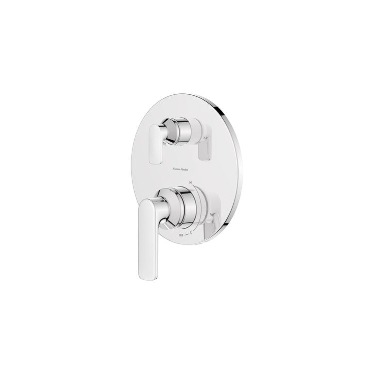 Pressure Balance Valve Trim Aspirations 2 or 3 Way 2 Lever Chrome WaterSense ADA - Image 3