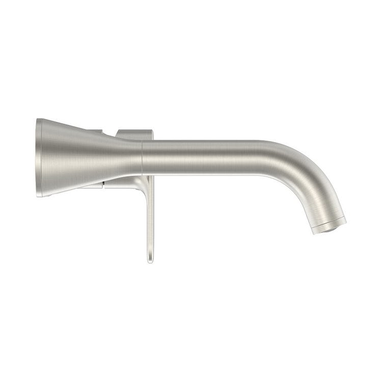Lavatory Faucet Aspirations 1 Lever ADA CALGreen/CEC/WaterSense Brushed Nickel 1.5 Gallons per Minute Wall Angled Less Drain 2 Hole - Image 2