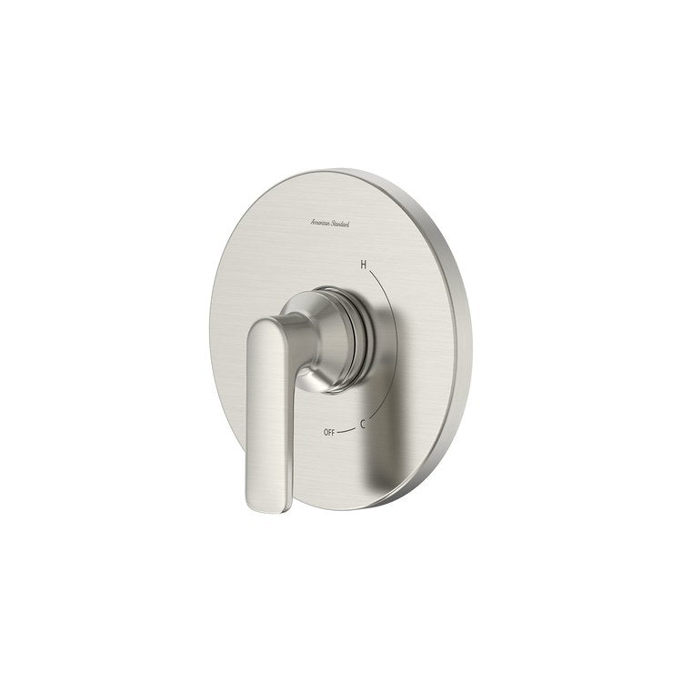 Pressure Balance Valve Trim Aspirations Dual Function 1 Lever Brushed Nickel WaterSense ADA - Image 3