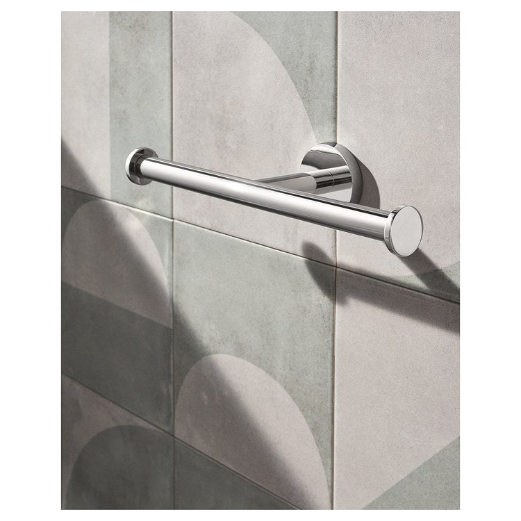 Toilet Paper Holder Arlys Double Post Chrome Zinc 11 Inch 2-3/4 Inch Wall - Image 3