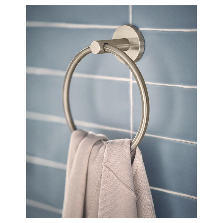 Towel Ring Arlys 6 Inch Brushed Nickel Zinc 2-3/4 Inch - Image 2
