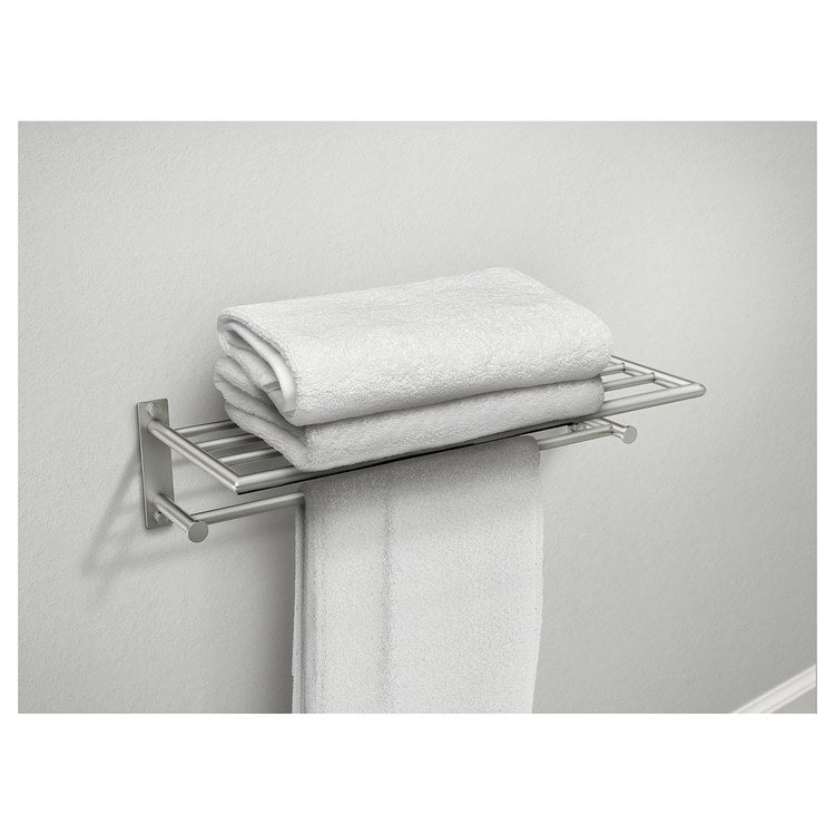Shelf Arlys Brushed Nickel 24 Inch Zinc - Image 3