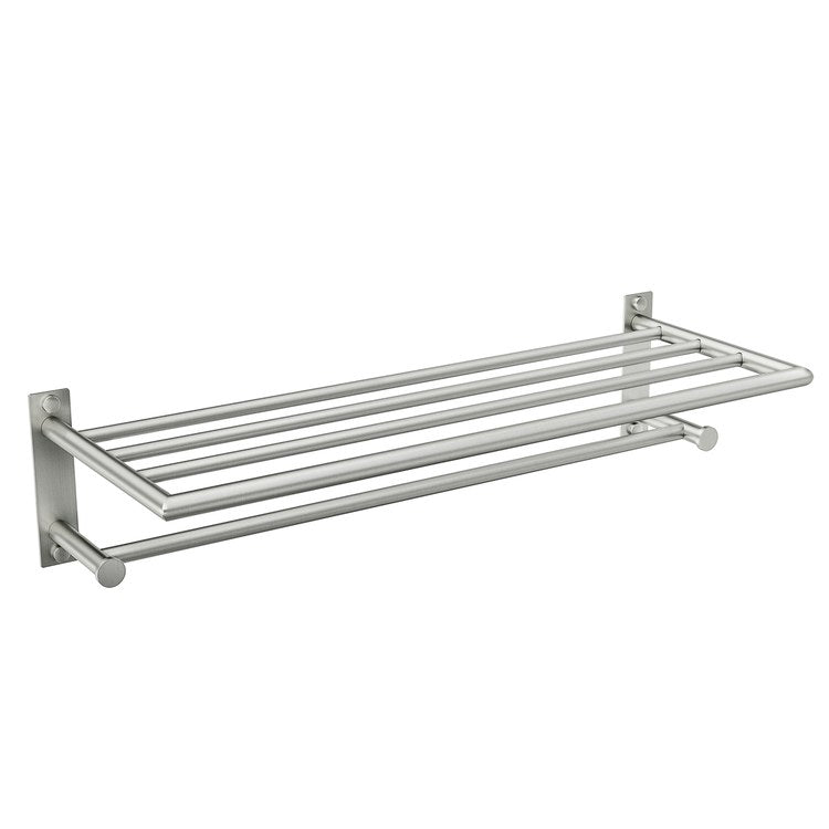 Shelf Arlys Brushed Nickel 24 Inch Zinc