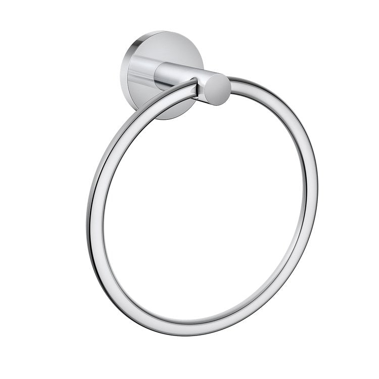 Towel Ring Arlys 6 Inch Chrome Zinc 2-3/4 Inch - Image 1