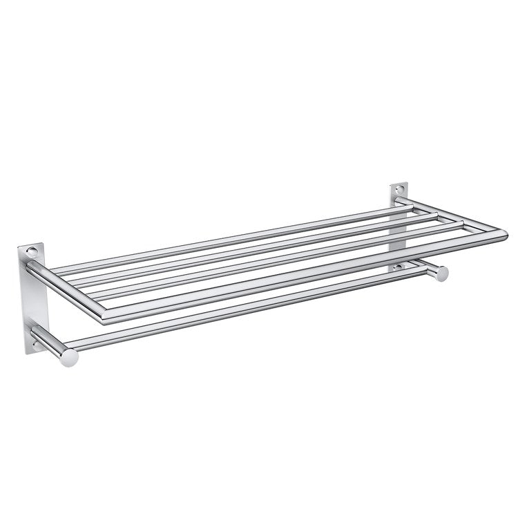 Shelf Arlys Chrome 24 Inch Zinc
