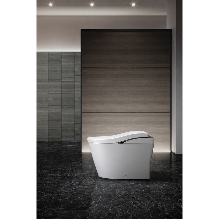 Bidet Seat Neorest Elongated LS Top Unit with Nickel Trim 1.0/0.8 Gallons per Minute Cotton Heated WaterSense/CALGreen ADA 20-13/16 Inch - Image 3