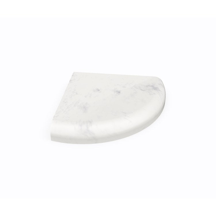 Soap Dish ES-2 Corner Carrara Wall Mount Swanstone - Image 1