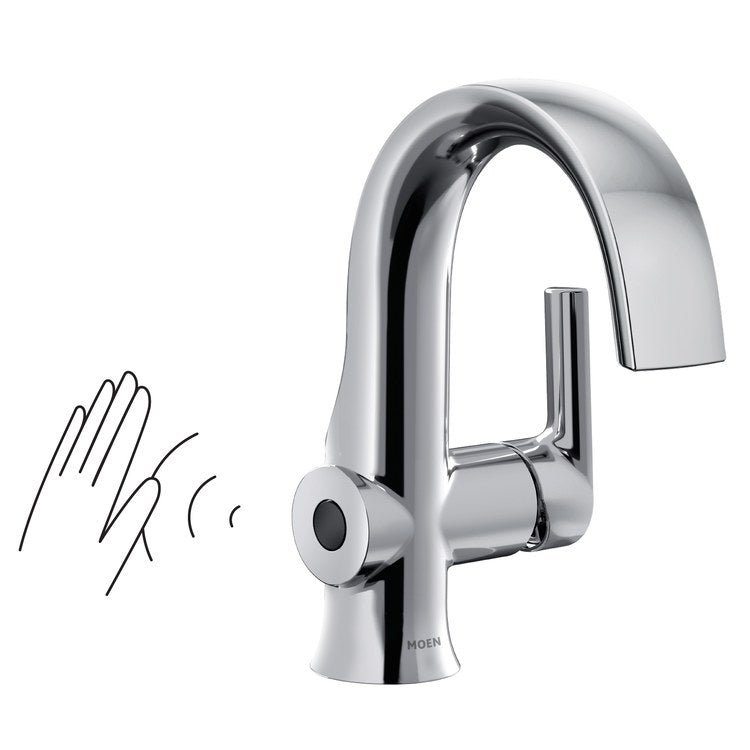 Doux MotionSense Wave Single Handle High-Arc Lavatory Faucet - Image 2