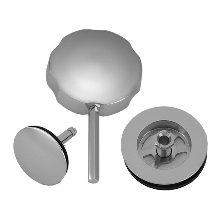 Drain Trim Decorative Cable for Subassembly ADA & PVC Pivot Overflow Subassembly ADA Satin Nickel 3 Inch - Image 1