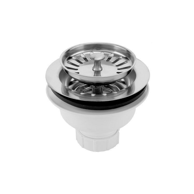 Sink Strainer Lutz Adjustable Matte Black Brass for Kitchen Sinks - Image 1