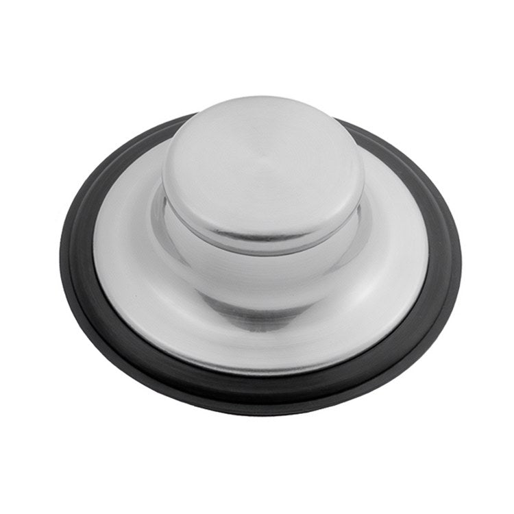 Stopper Polished Nickel Brass for Continuous Feed Waste Disposals 3-1/2 Inch