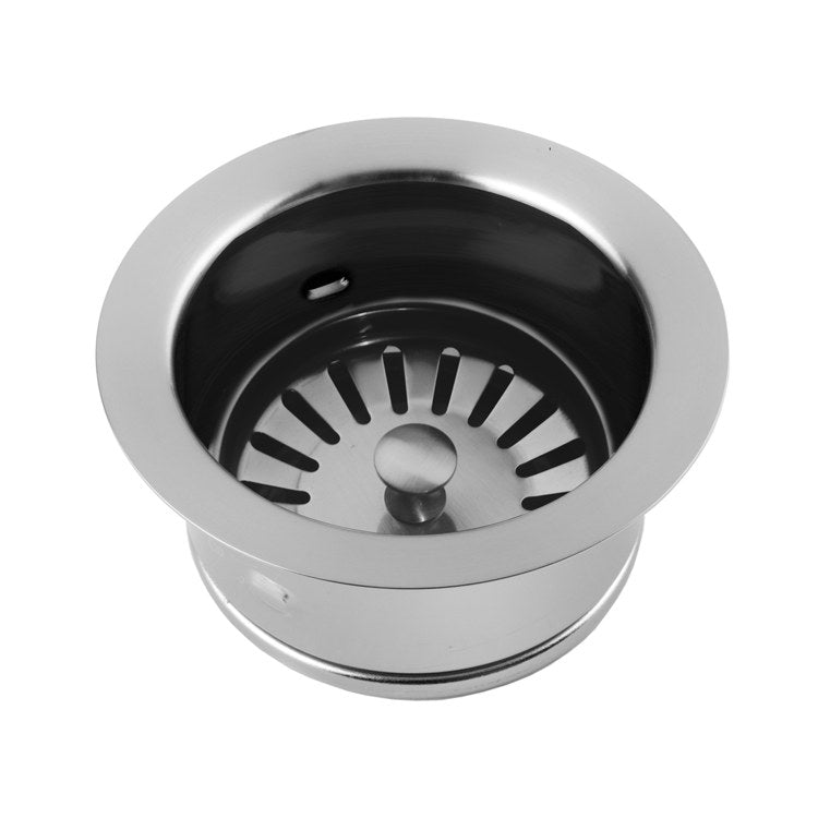 Disposal Flange with Strainer Caramel Bronze 4-1/2 Inch Brass for Continuous Feed Disposals - Image 1