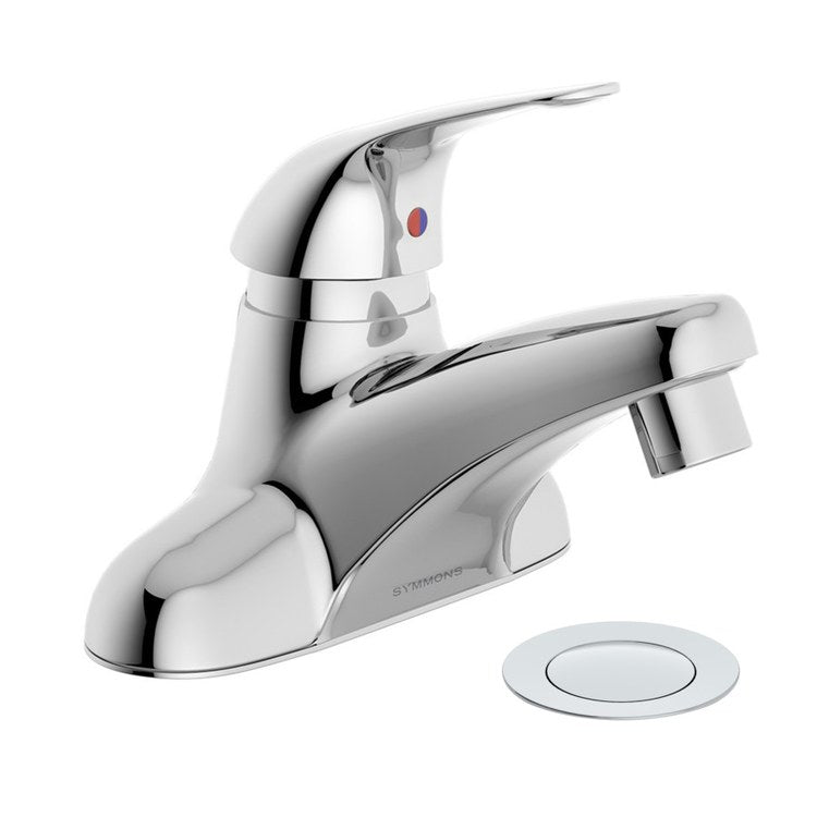 Lavatory Faucet Origins Centerset 4 Inch Spread 1 Lever ADA WaterSense Polished Chrome 1.0 Gallons per Minute Deck 2 Hole - Image 1