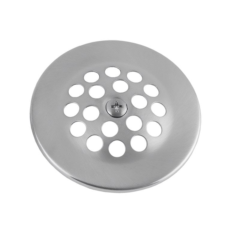 Grid Strainer Tub Drain with Screw Polished Chrome Brass 3 Inch - Image 1