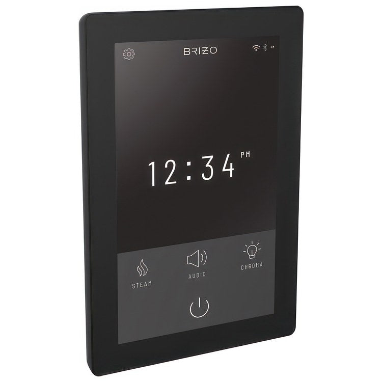 Display Interface SensoriPlus Digital Control Matte Black ABS WIFI and Bluetooth Portrait/Landscape Position Temperature Range 50-125DEG F Surface Mount 12 Custom Presets for SensoriPlus Digital Thermostatic Valve - Image 2
