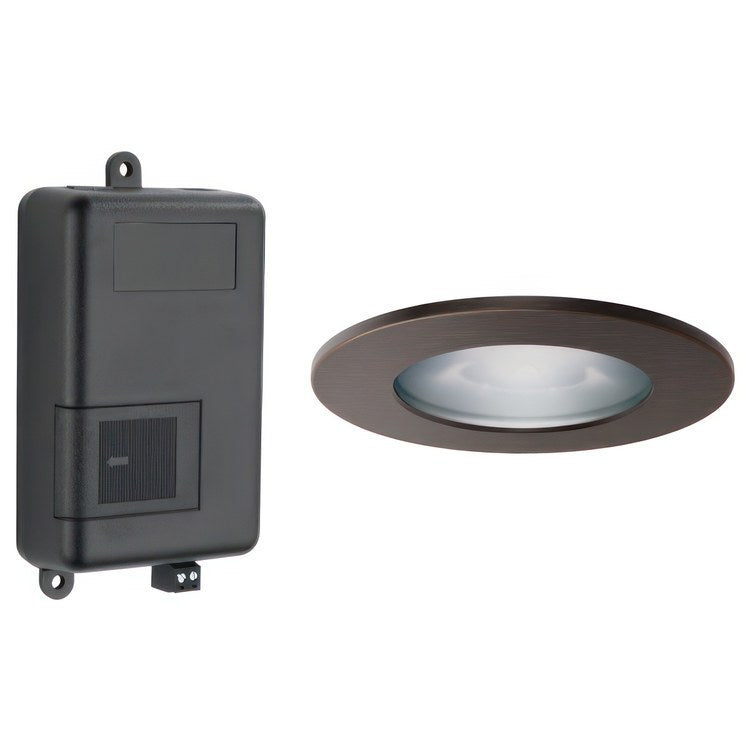 Light Module Mystix Venetian Bronze Choose From Colors Blue Green Pink Yellow Red Violet White Includes ChromaTherapy Module & LED Recessed Light Fixture with Finished Trim Ring