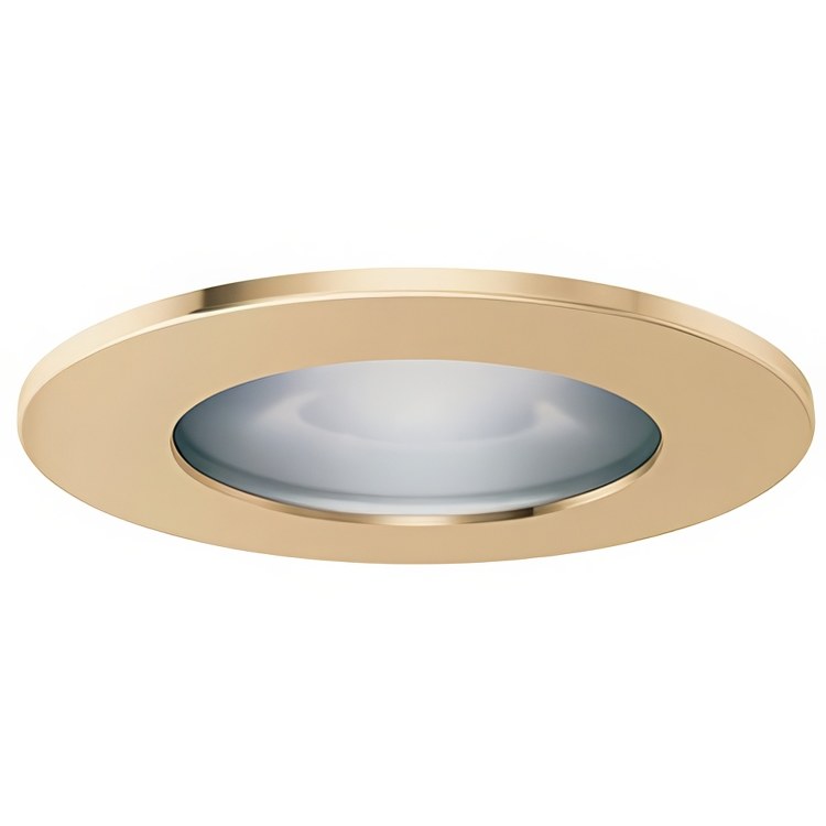 Light Trim Chromatherapy Ring Brilliance Polished Gold - Image 1